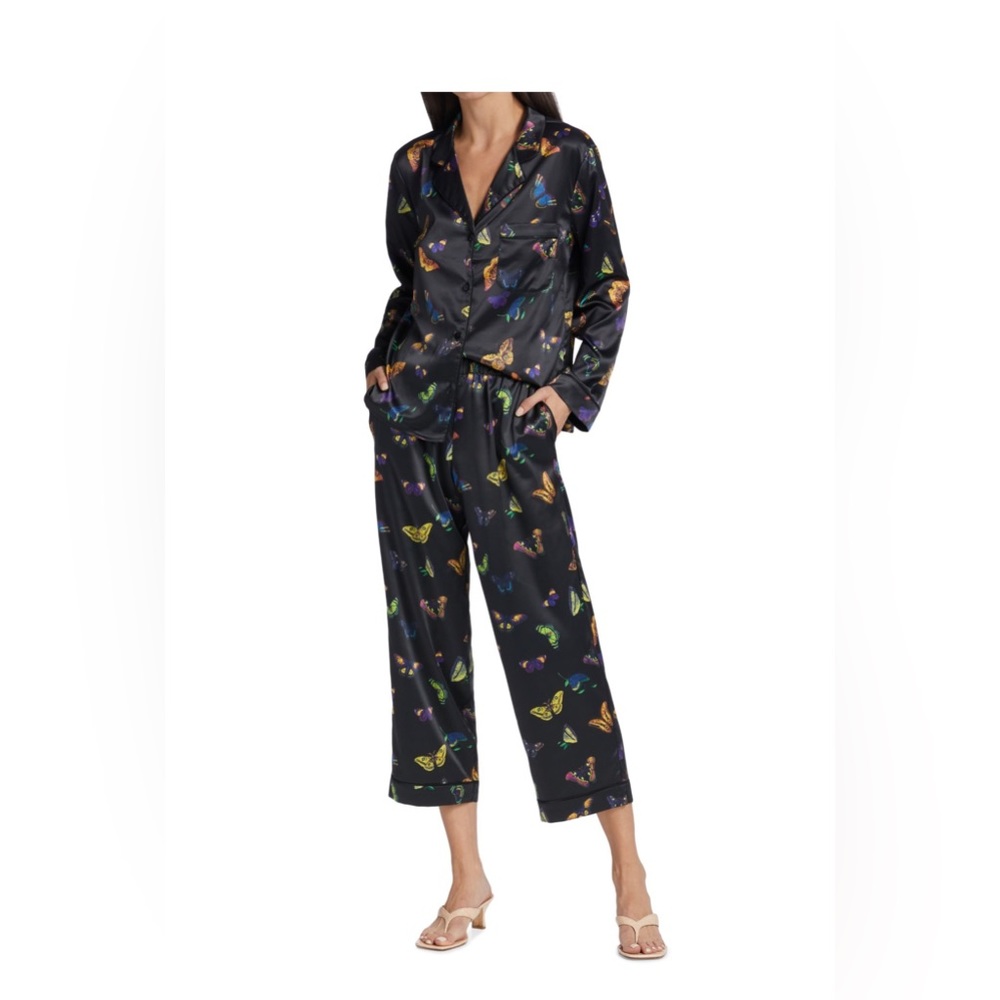 NWOT Generation Love Nikki Pajama Set (Black/Butterfly)